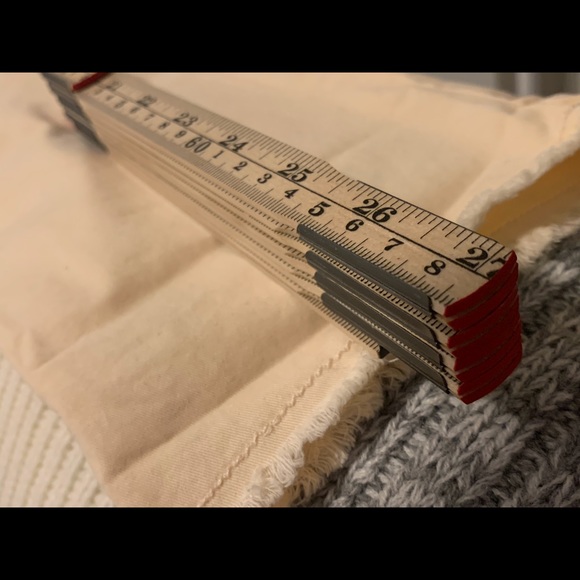 NWT GAP Girlfriend Chino XS Pant Yellow w/ Stripe - Picture 6 of 8